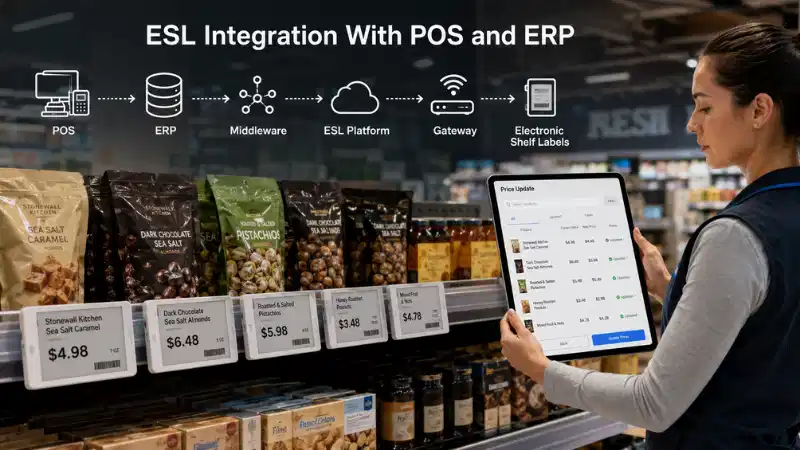 Integrazzjoni Elettronika tat-Tikketti fuq l-ixkaffa Mal-POS u l-ERP: APIs, Immappjar tad-Dejta, ...
